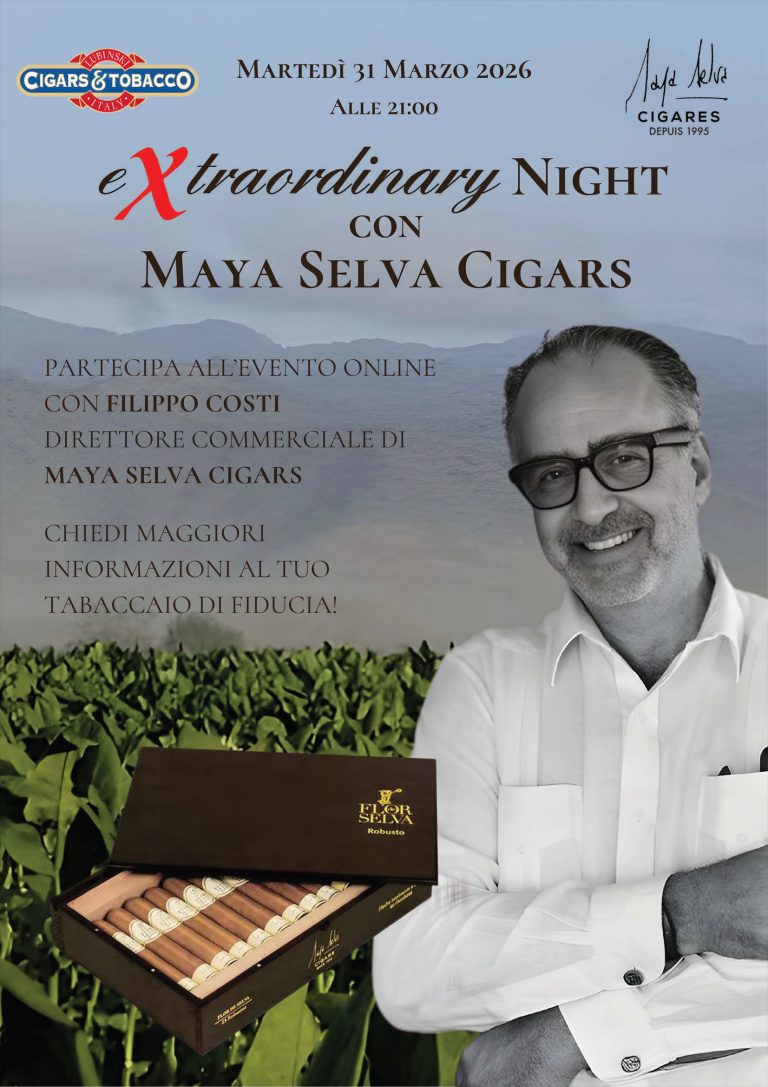 eXtraordinary Night con Maya Selva Cigars